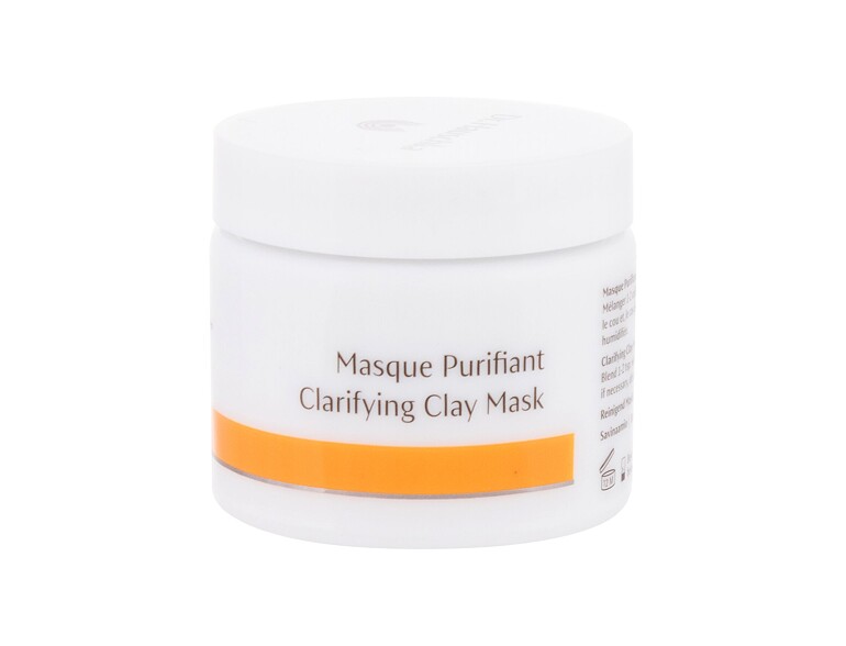 Masque visage Dr. Hauschka Clarifying Clay Mask 90 g boîte endommagée