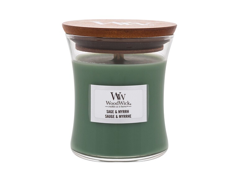 Duftkerze WoodWick Sage & Myrrh 85 g