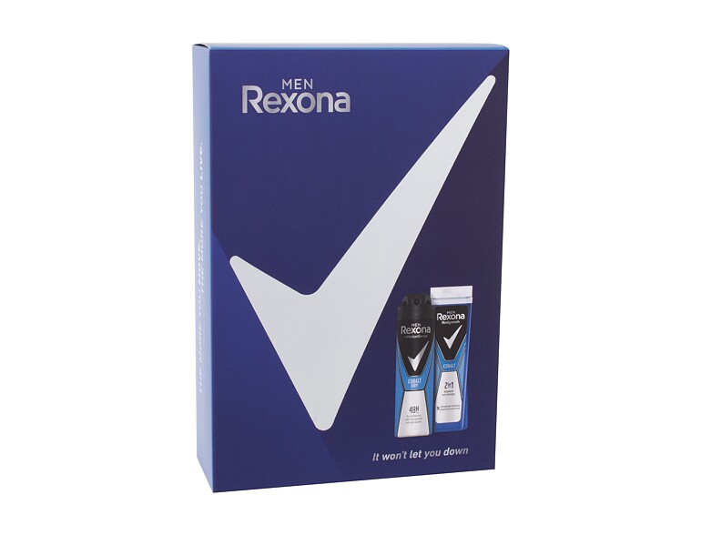 Duschgel Rexona Cobalt 250 ml Beschädigte Schachtel Sets