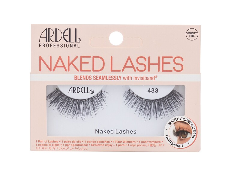 Ciglia finte Ardell Naked Lashes 433 1 St. Black