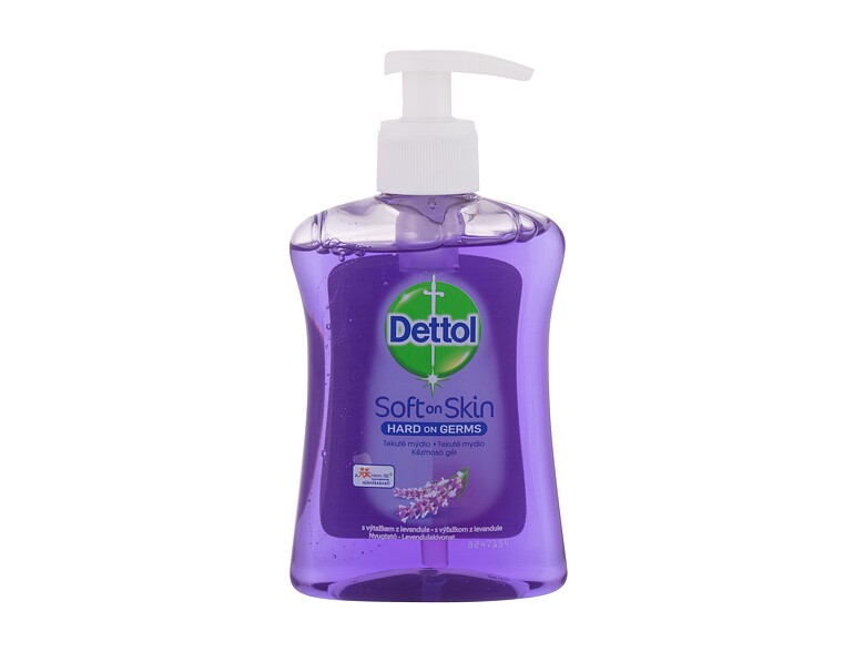 Flüssigseife Dettol Soft On Skin Lavender 250 ml Beschädigtes Flakon