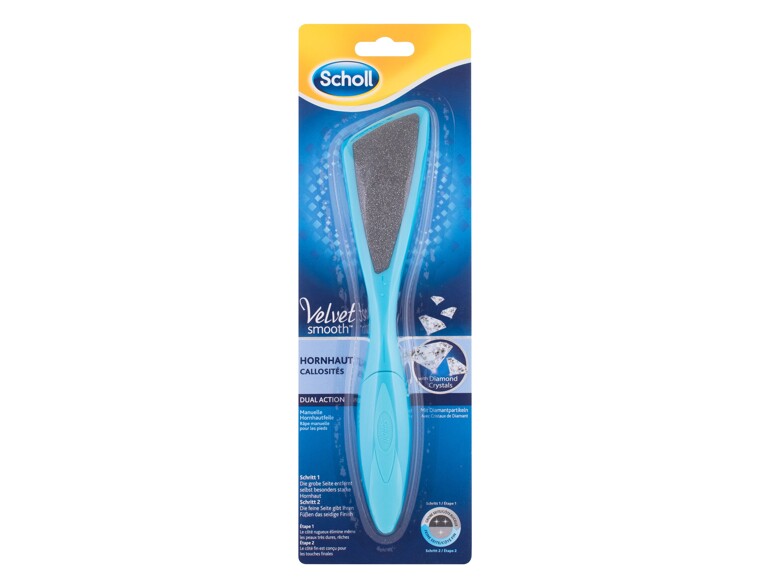 Pedicura Scholl Velvet Smooth™ Dual Action Diamond Crystals 1 St. confezione danneggiata