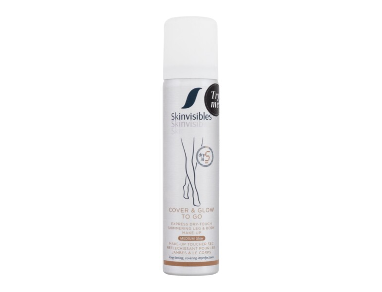 Foundation Skinvisibles Cover & Glow To Go Shimmering Leg & Body Make-Up 75 ml Medium Glow