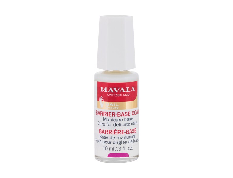 Cura delle unghie MAVALA Nail Beauty Barrier-Base Coat 10 ml scatola danneggiata