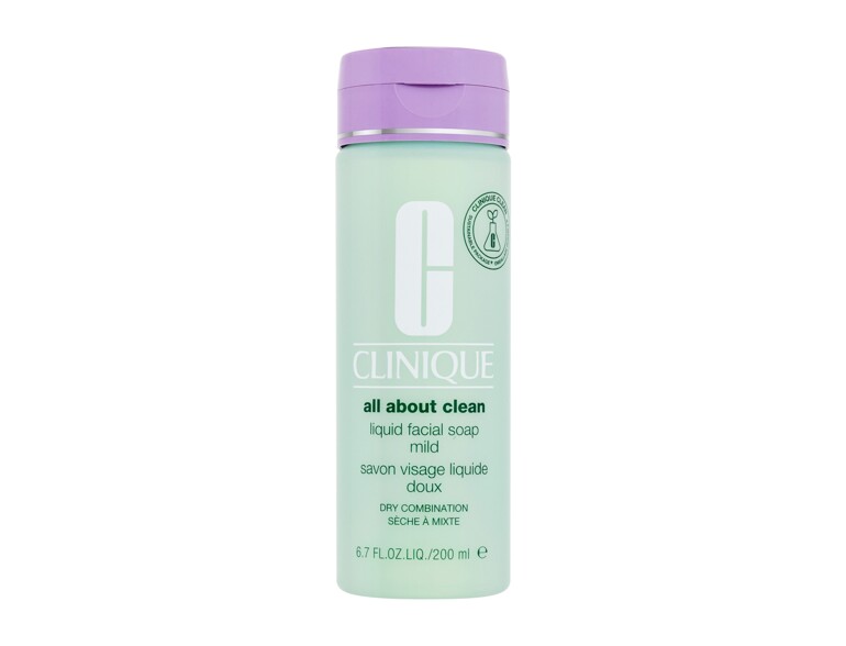 Reinigungsseife Clinique All About Clean Liquid Facial Soap Mild 200 ml