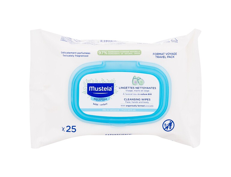 Reinigungstücher  Mustela Bébé 25 St.
