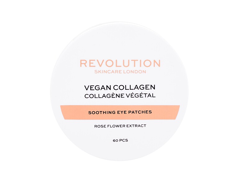 Maschera contorno occhi Revolution Skincare Vegan Collagen Soothing Eye Patches 60 St.