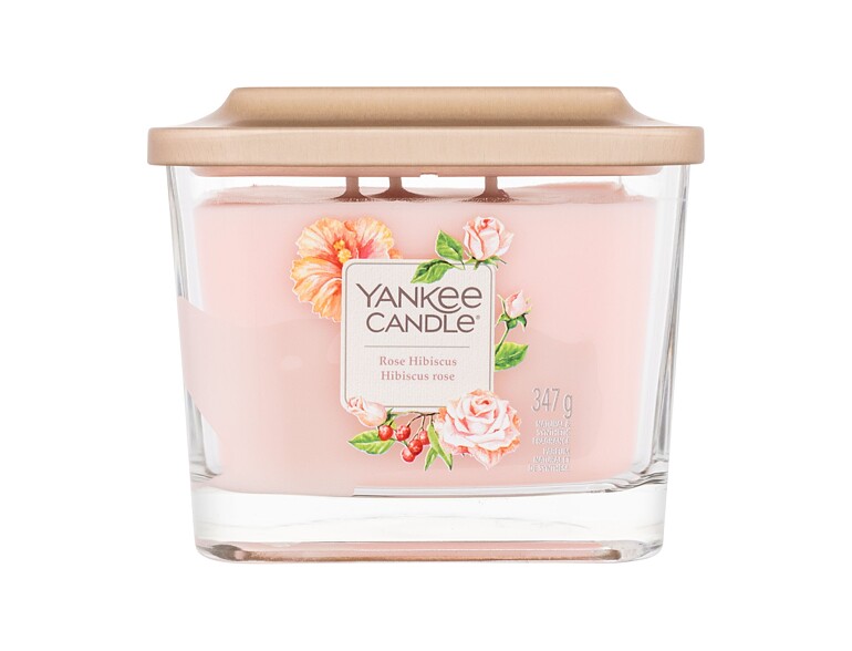 Bougie parfumée Yankee Candle Elevation Collection Rose Hibiscus 347 g