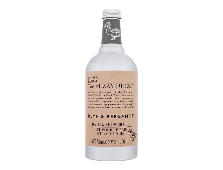 Duschgel Baylis & Harding The Fuzzy Duck™ Hemp & Bergamot 750 ml Beschädigtes Flakon