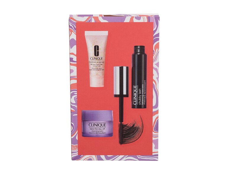 Mascara Clinique Chubby Lash 8 ml 01 Jumbo Jet Beschädigte Schachtel Sets