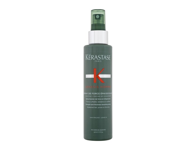 Spray curativo per i capelli Kérastase Genesis Homme Strength and Thickeness Boosting Spray 150 ml