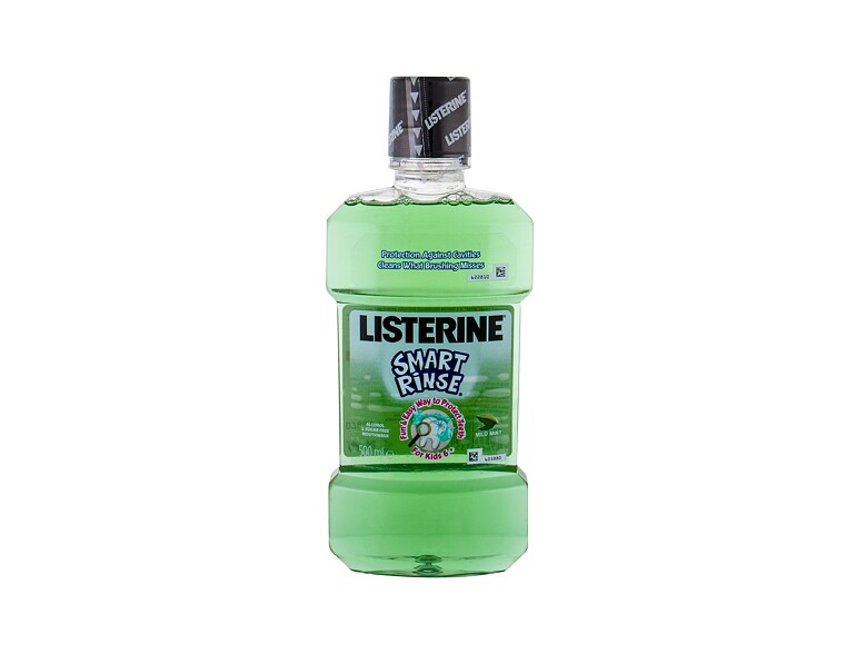 Mundwasser Listerine Smart Rinse Mild Mint 500 ml Beschädigtes Flakon