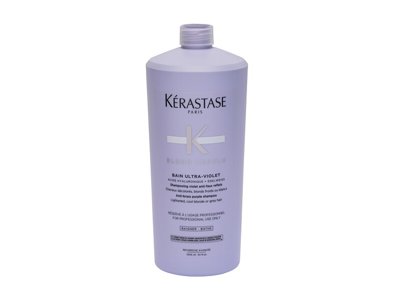 Shampoo Kérastase Blond Absolu Bain Ultra-Violet 1000 ml flacone danneggiato