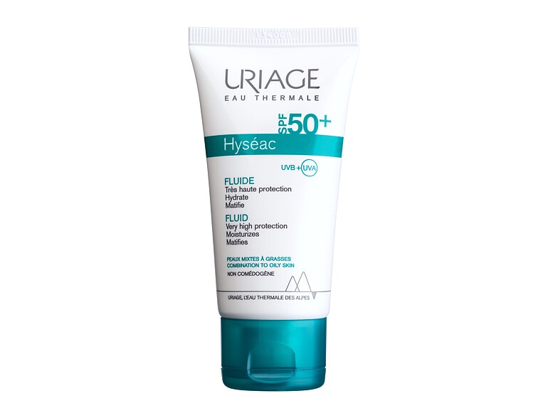 Tagescreme Uriage Hyséac Fluid SPF50+ 50 ml Beschädigte Schachtel