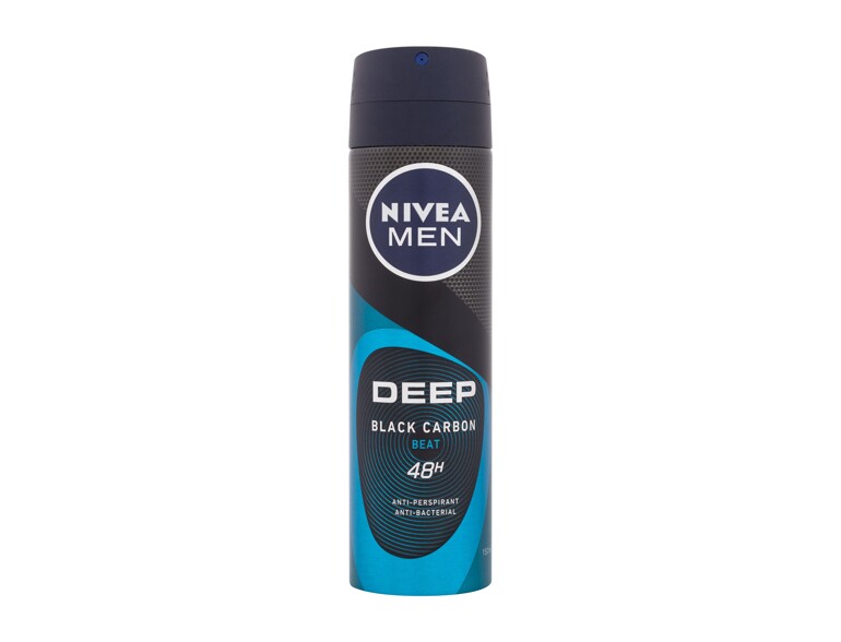 Antitraspirante Nivea Men Deep Black Carbon Beat 48H 150 ml