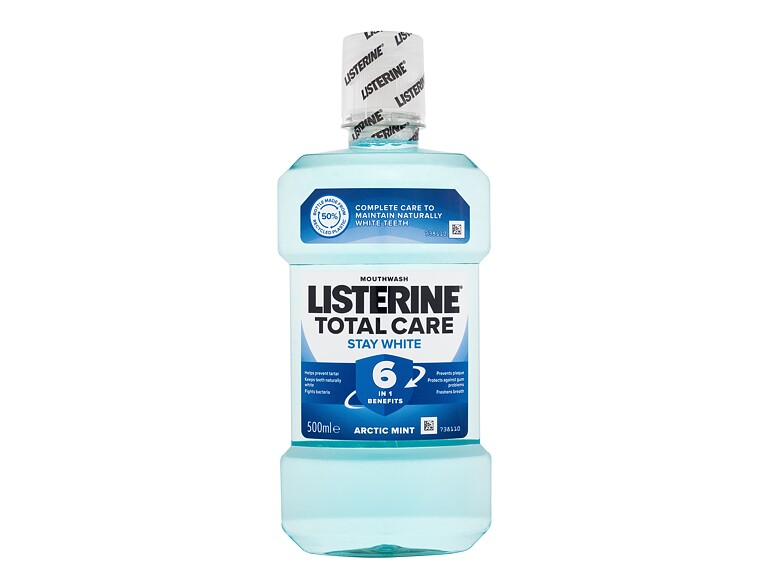 Mundwasser Listerine Total Care Stay White Mouthwash 6 in 1 500 ml