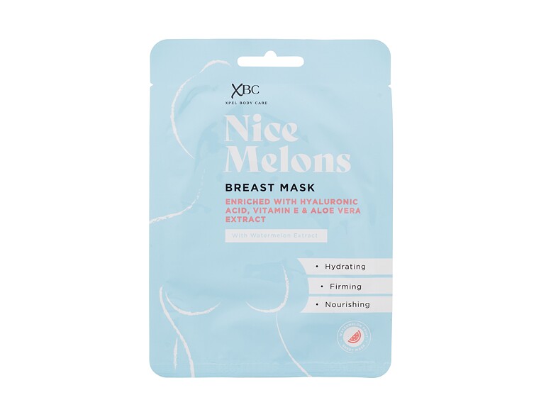 Soin du buste Xpel Body Care Nice Melons Breast Mask 1 St.