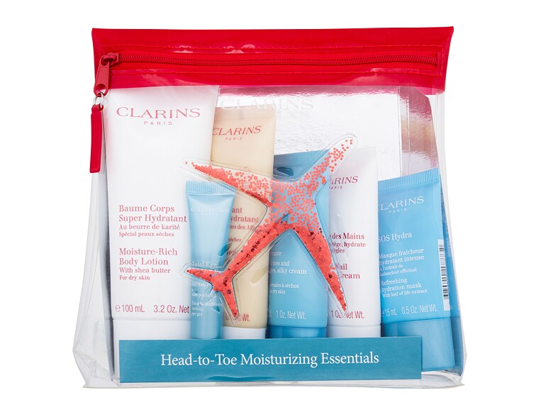 Körperlotion Clarins Hand-To-Toe Moisturizing Essentials 100 ml Sets