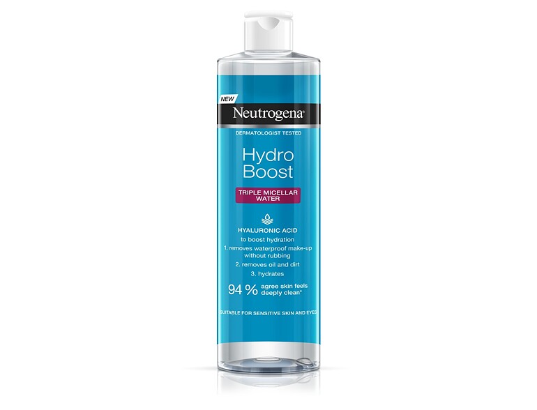 Eau micellaire Neutrogena Hydro Boost Triple Micellar Water 400 ml