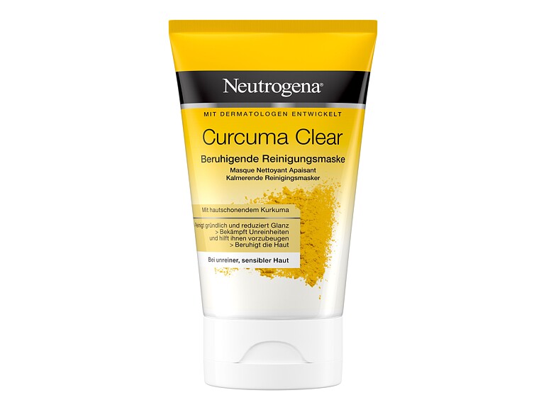 Maschera per il viso Neutrogena Curcuma Clear Cleansing Mask 50 ml