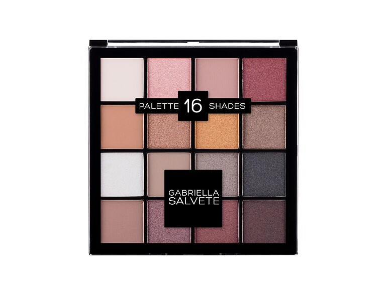 Lidschatten Gabriella Salvete Palette 16 Shades 20,8 g 02 Pink Beschädigte Schachtel