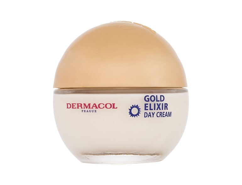 Crema giorno per il viso Dermacol Gold Elixir 50 ml