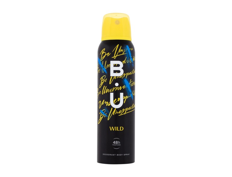 Deodorante B.U. Wild 150 ml flacone danneggiato