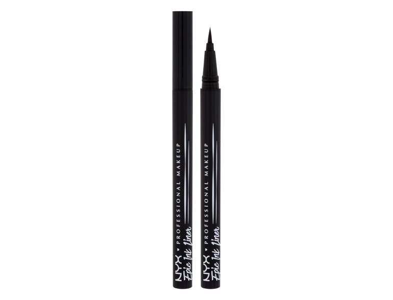 Eyeliner NYX Professional Makeup Epic Ink Liner 1 ml 01 Black Beschädigte Schachtel