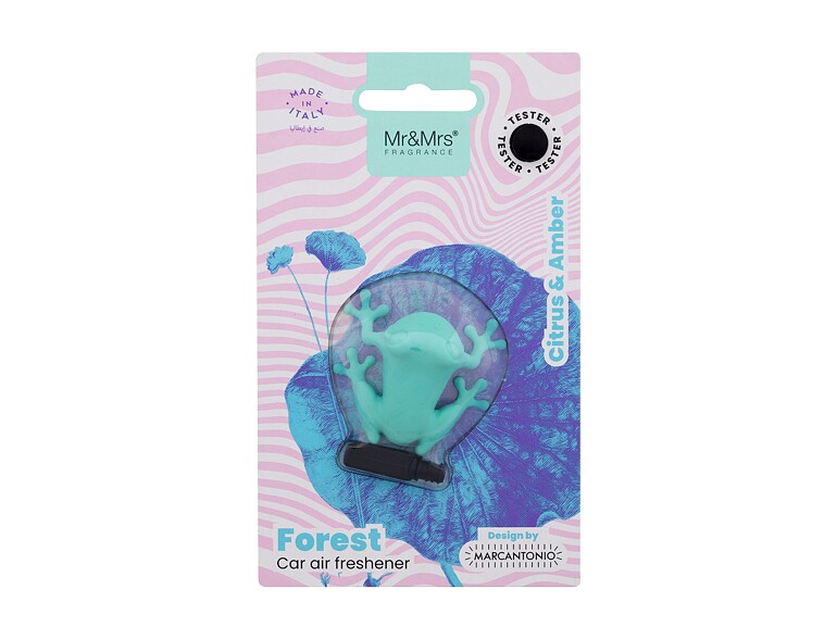 Parfum voiture Mr&Mrs Fragrance Forest Frog Lagune Green 1 St.