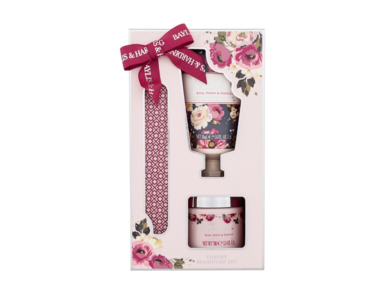 Crème mains Baylis & Harding Royale Garden Luxury Manicure Set 50 ml boîte endommagée Sets