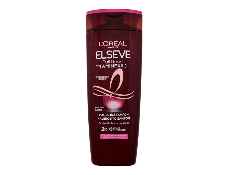 Shampoo L'Oréal Paris Elseve Full Resist Aminexil Strengthening Shampoo 400 ml