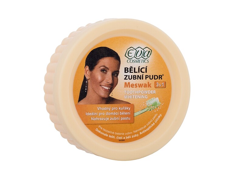 Sbiancamento denti Eva Cosmetics Whitening Toothpowder Meswak 30 g