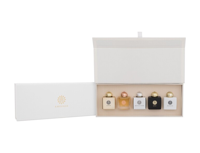 Eau de parfum Amouage Mini Set Classic Collection 5x7,5 ml boîte endommagée Sets