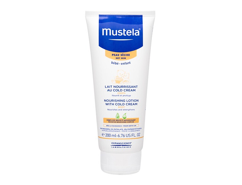 Körperlotion Mustela Bébé Nourishing Lotion With Cold Cream 200 ml