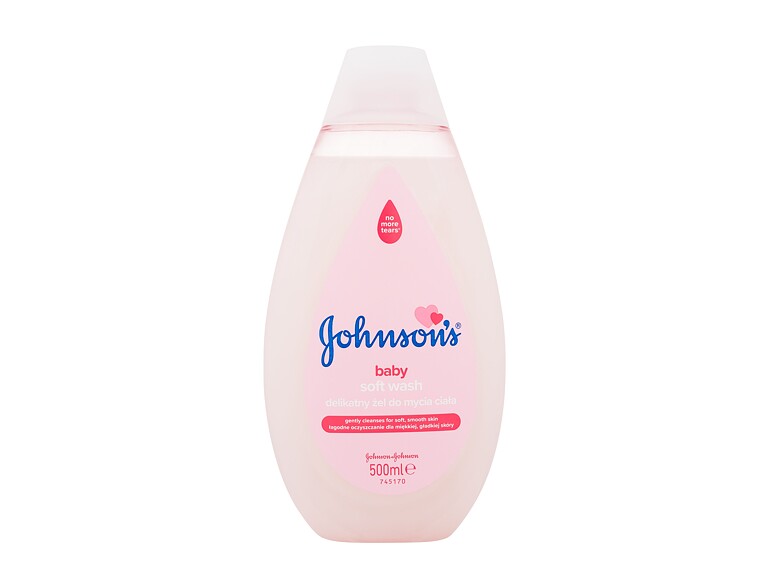 Duschgel Johnson´s Baby Soft Wash 500 ml Beschädigtes Flakon