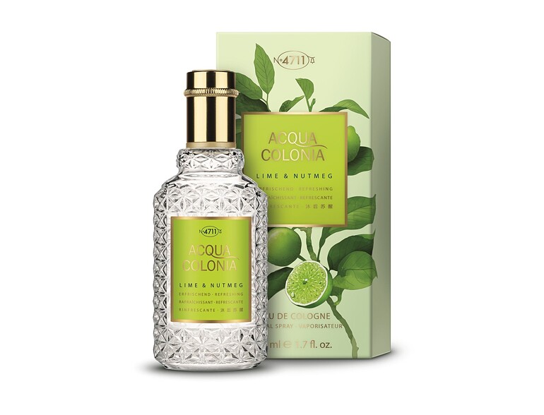 Eau de Cologne 4711 Acqua Colonia Lime & Nutmeg 50 ml