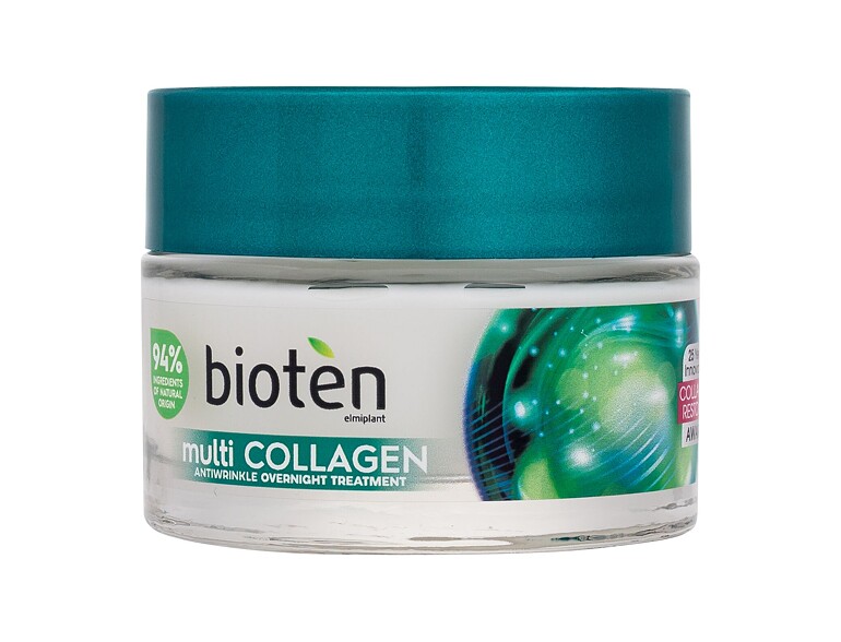 Crema notte per il viso Bioten Multi-Collagen Antiwrinkle Overnight Treatment 50 ml
