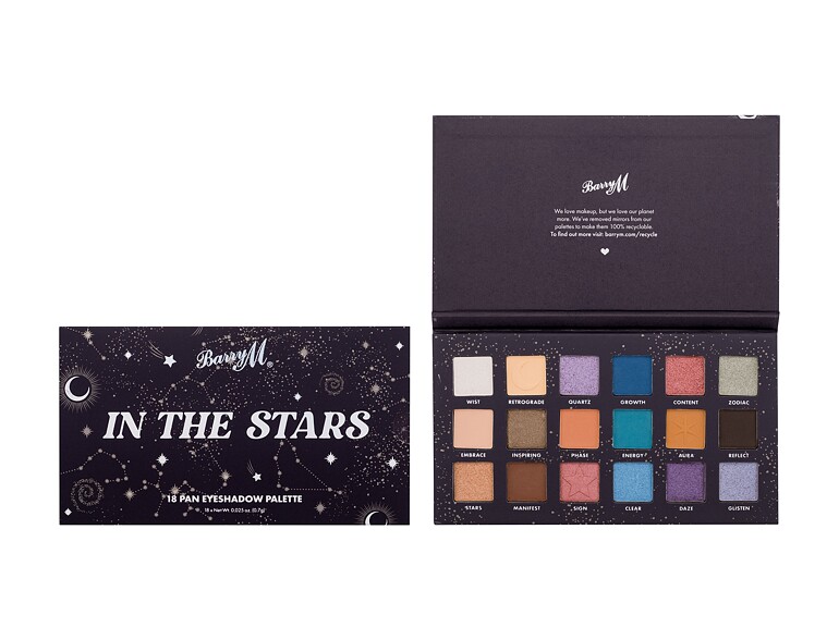 Lidschatten Barry M In The Stars 18 Pan Eyeshadow Pallete 12,6 g