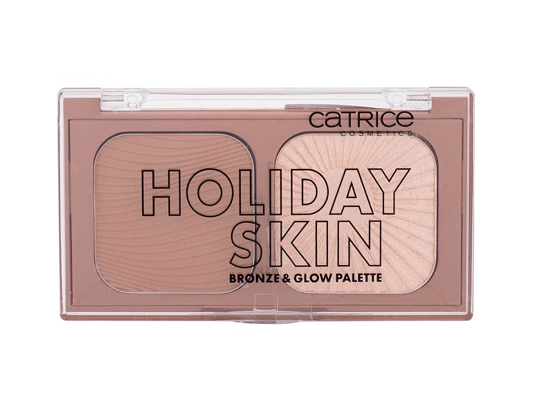 Contouring palette Catrice Holiday Skin Bronze & Glow Palette 5,5 g 010 scatola danneggiata
