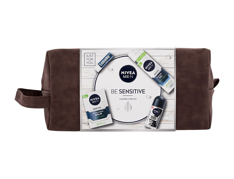 Baume après-rasage Nivea Men Sensitive Calming Care Set 100 ml emballage endommagé Sets