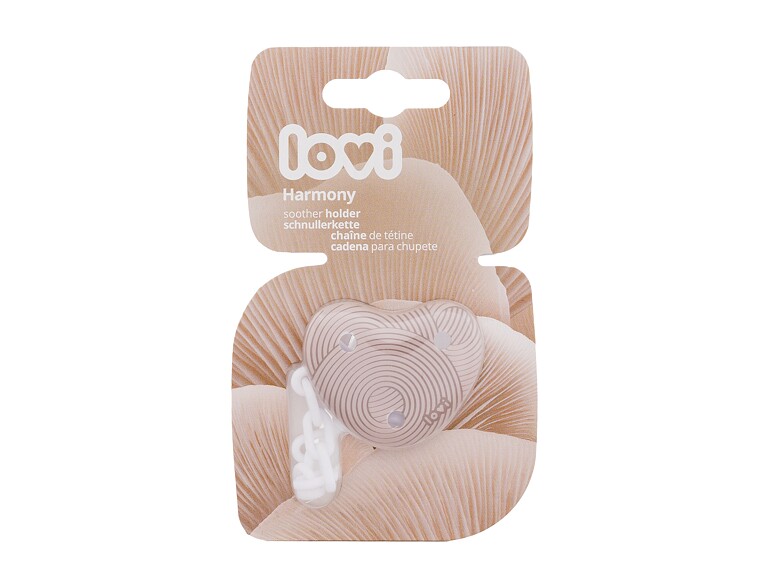 Attache sucette LOVI Harmony Soother Holder 1 St.