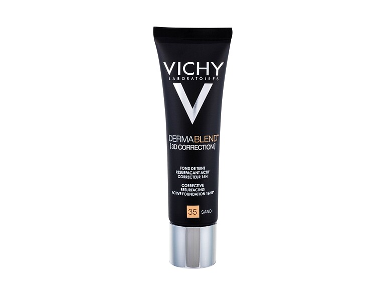Foundation Vichy Dermablend™ 3D Antiwrinkle & Firming Day Cream SPF25 30 ml 35 Sand Beschädigte Schachtel