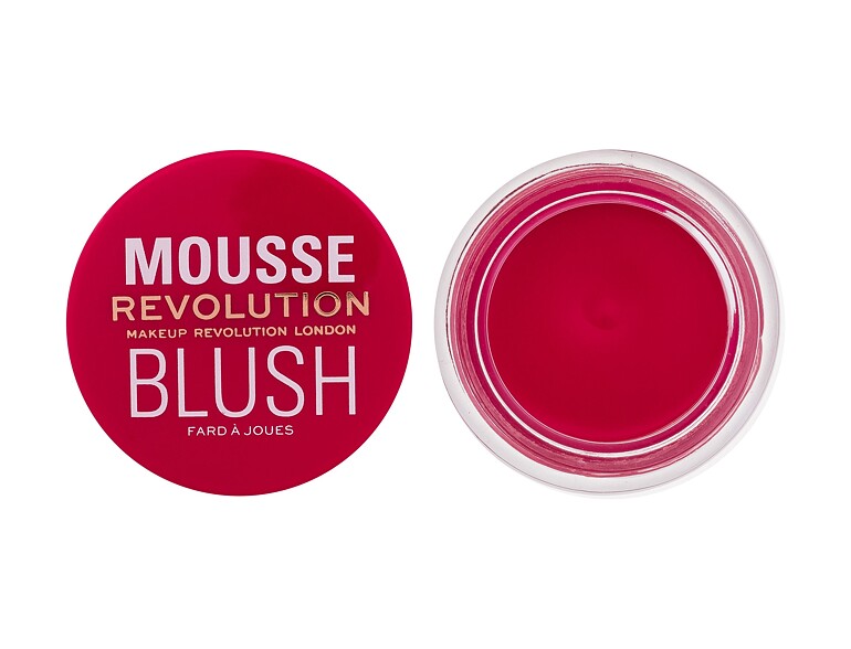 Rouge Makeup Revolution London Mousse Blush 6 g Juicy Fuchsia Pink