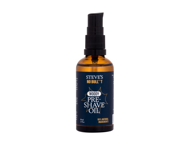 Pre Shave Steve´s No Bull***t Woody Pre-Shave Oil 50 ml