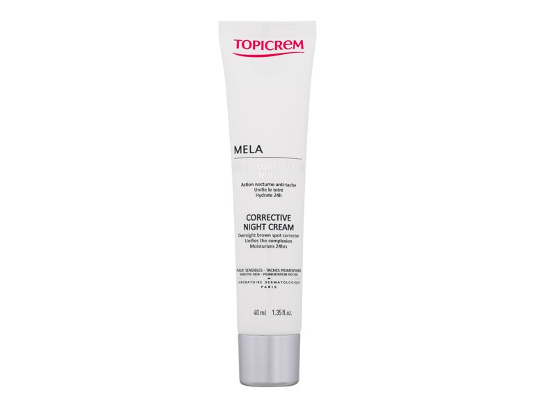 Nachtcreme Topicrem Mela Corrective Night Cream 40 ml Beschädigte Schachtel