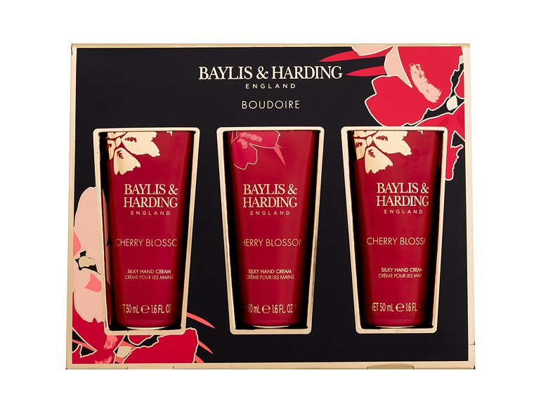 Crema per le mani Baylis & Harding Boudoire Cherry Blossom 50 ml Sets
