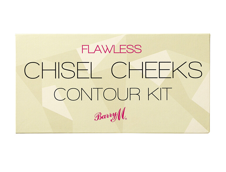 Cipria Barry M Flawless Chisel Cheeks Contour Kit 2,5 g Light - Medium