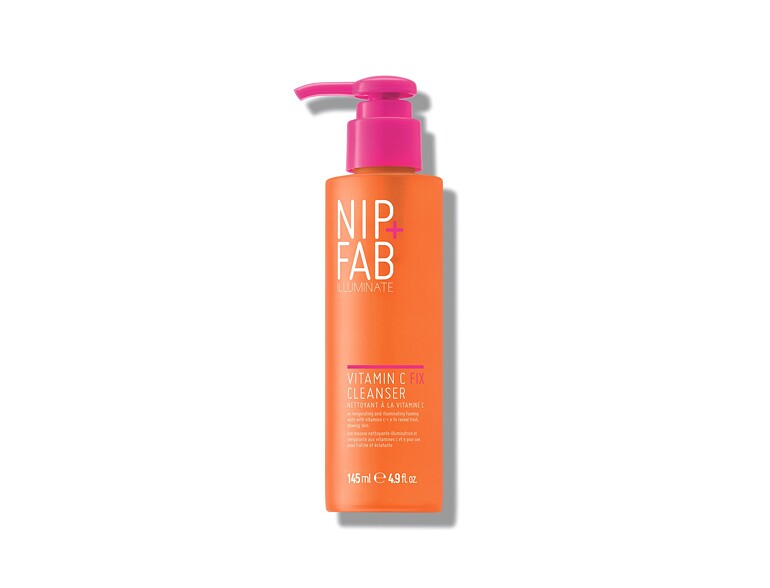 Gel nettoyant NIP+FAB Illuminate Vitamin C Fix Cleanser 145 ml