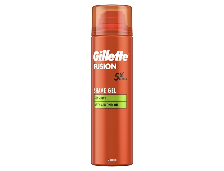 Gel da barba Gillette Fusion Sensitive Shave Gel 200 ml