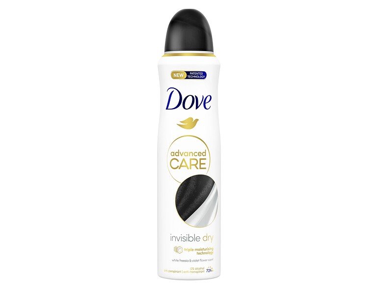 Antitraspirante Dove Advanced Care Invisible Dry 72h 150 ml